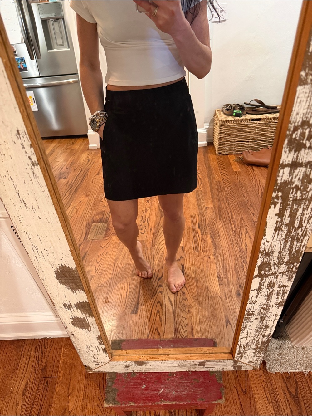 Classic Black Women's Tennis Skort